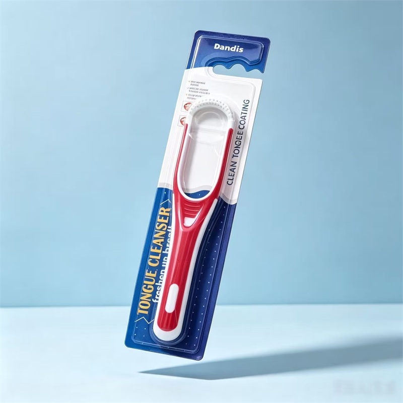 Bristled Tongue Scraper